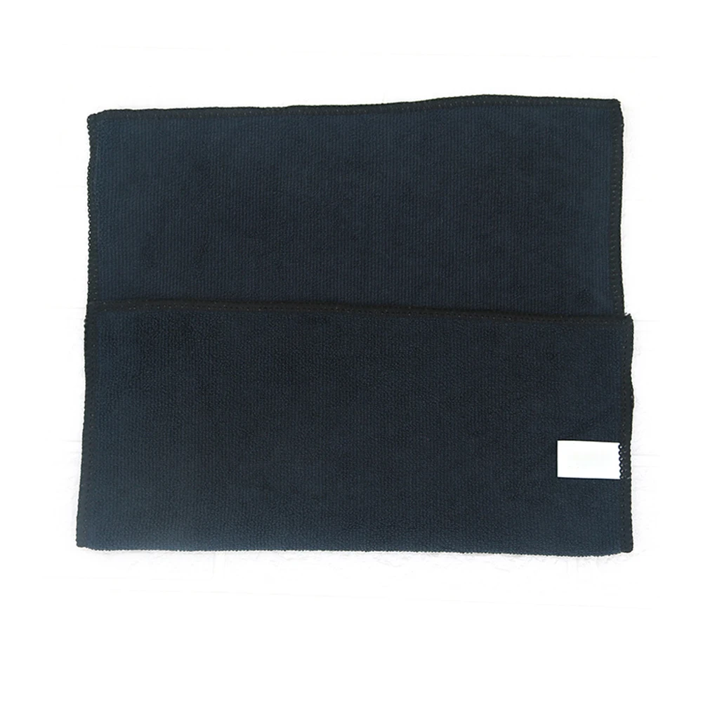 10PCS Black Car Care Polishing Wash Towels Microfibers Detailing Cleaning Soft Cloths Home Window 30x40cm | Автомобили и