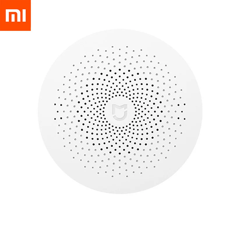 Новинка, Xiaomi Mijia, многофункциональный шлюз, 2 хаба, сигнализация, интеллектуальная, онлайн радио, Ночной светильник, звонок, умный дом, концентратор