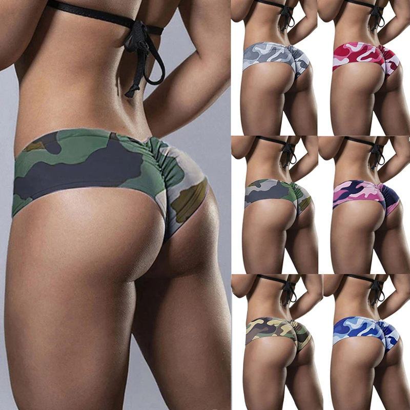 

2020 Ladies Sexy High Waist Camouflage Print Summer Shorts Women's Hot Cycling Leggings Sports Shorts