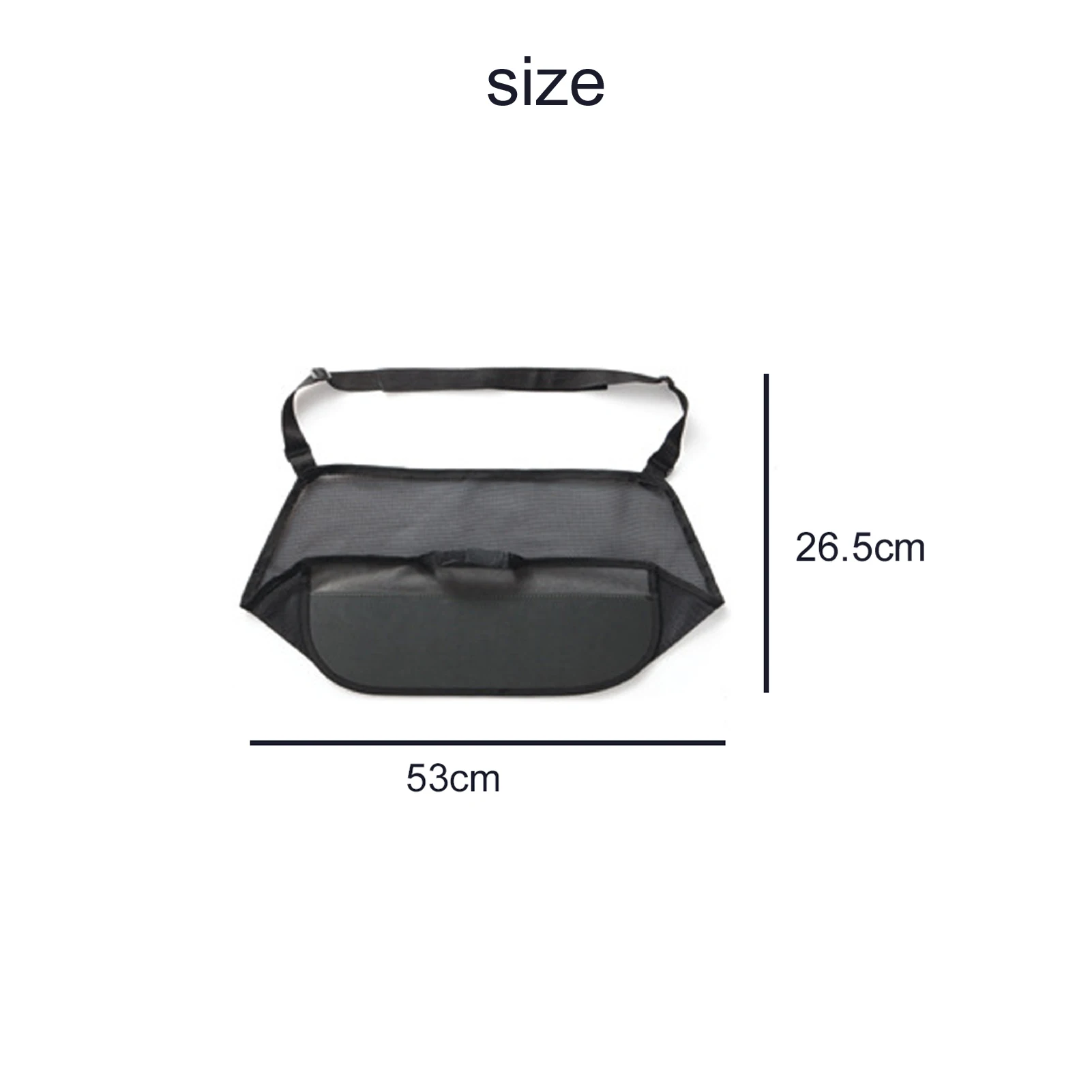 

Car Interior Trunk Seat Back Elastic Mesh Net Car Styling Storage Bag Pocket Cage velcr Grid Pocket Holder Car Accessories Trun