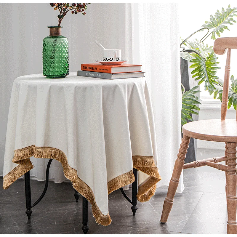 

Medicci Home Золотая бархатная скатерть для свадьбы