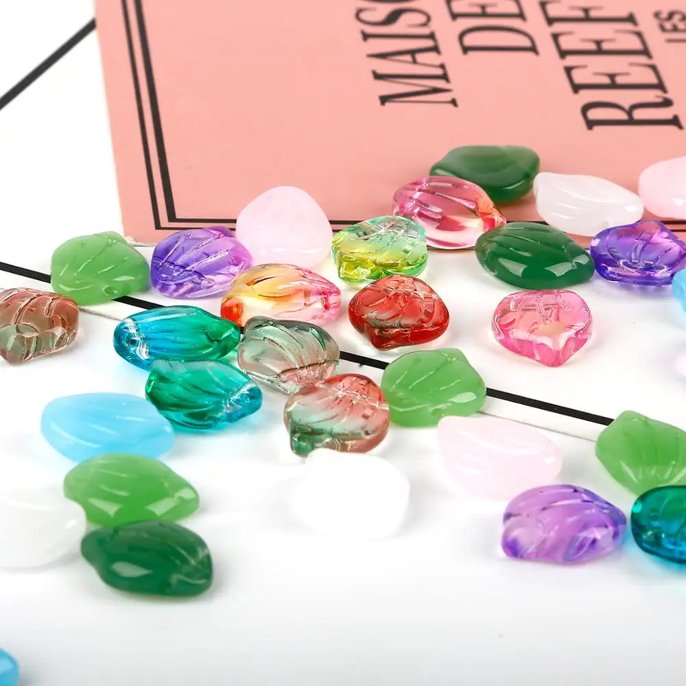 Оптовая продажа красивый дизайн отверстие 2 мм градиент 11 стилей бусины из