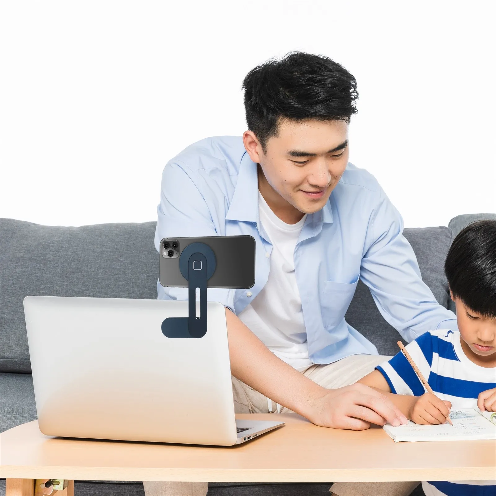 Расширительный кронштейн для ноутбука настольный Магнитный из алюминиевого