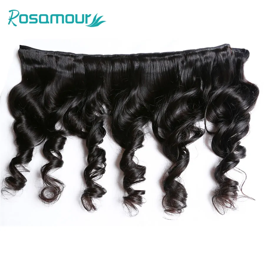 Волосы Rosamour бразильские волосы Remy свободные волнистые пучки 100% натуральные