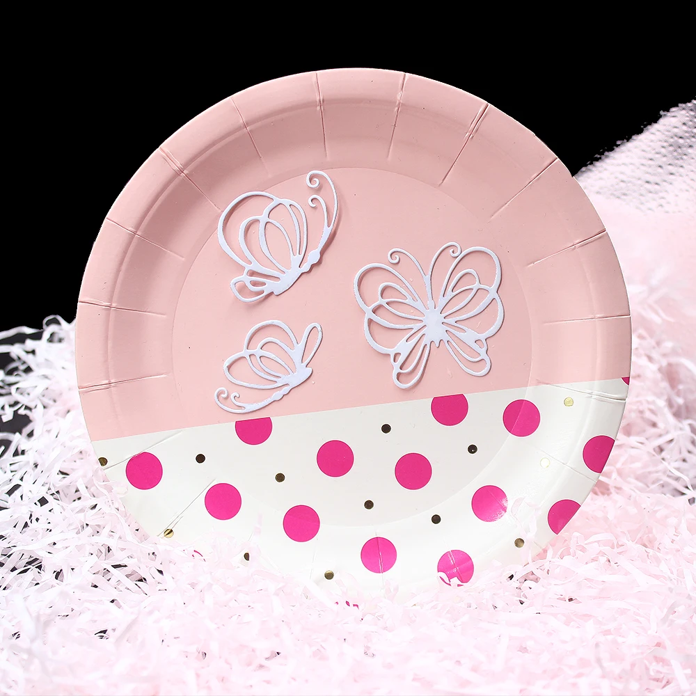 3 шт. металлические штампы в виде бабочек для скрапбукинга|Вырубные штампы| |