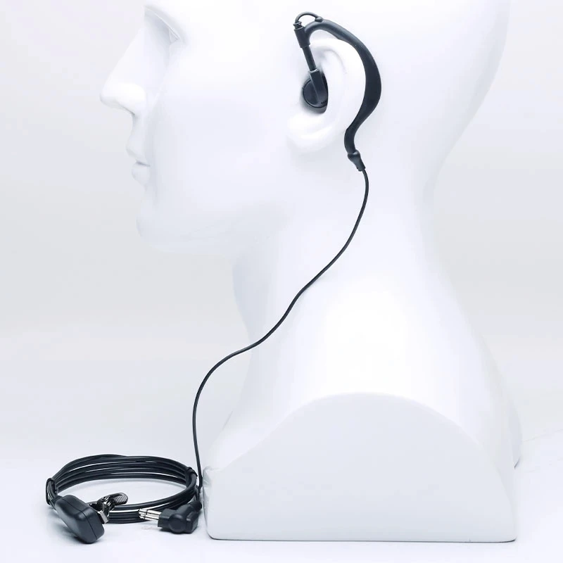 iradio Walkie Taklie Ear Piece / Headset For Motarola 2-Way Radio GP68 GP88 cls1110 cls1410 Etc.