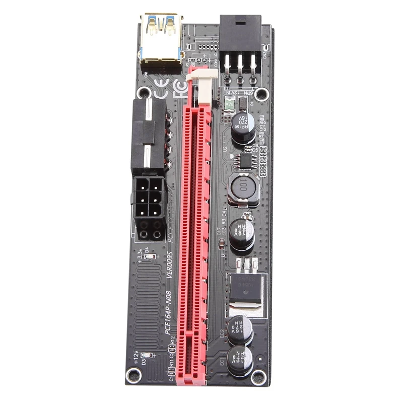 2X 60Cm Ver009S Pci-E Riser Card Pcie 1X To 16X Usb 3.0 Data Cable Bitcoin Mining | Компьютеры и офис