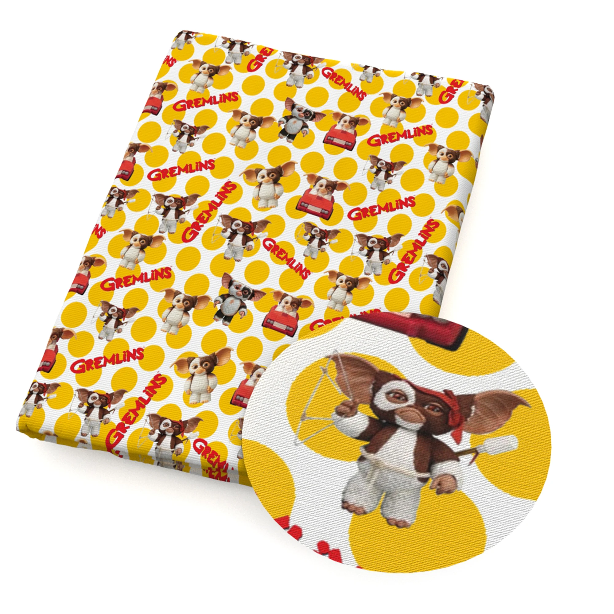 50*145 см мультяшный полиэстер или хлопок трикотаж тянущаяся атласная ткань сделай