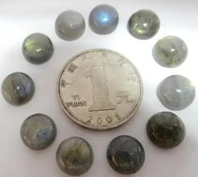 Подвеска из натурального камня бирюзы лабрадорита тигрового глаза кварца