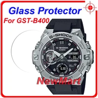 3pcs glass protector for gst b400 gst b300 gst b200 gst b100 gst 410 gst 400 9h tempered protector for casio g shock g steel