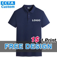 2021 summer casual polo shirt custom logo embroidery print company team mens and womens top