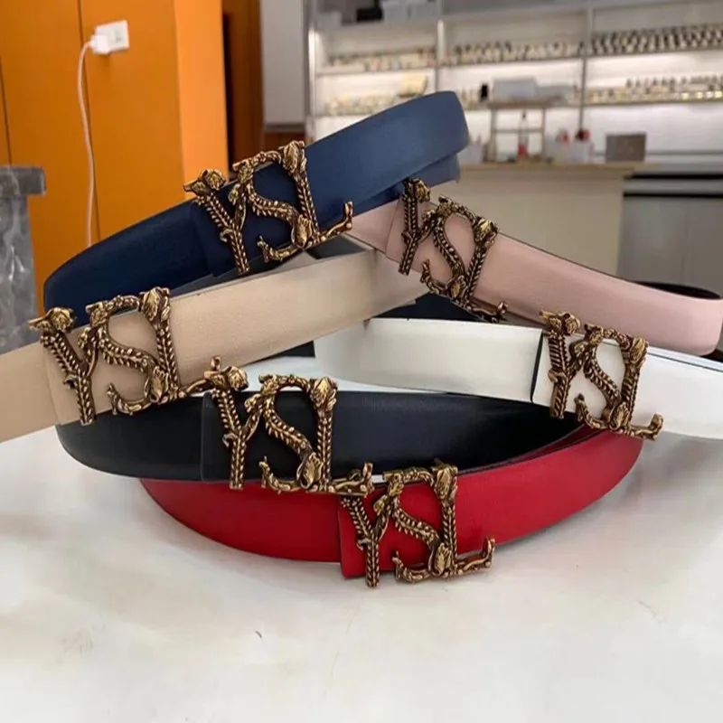 

Ремень с пряжкой Женский, из натуральной кожи, с надписью