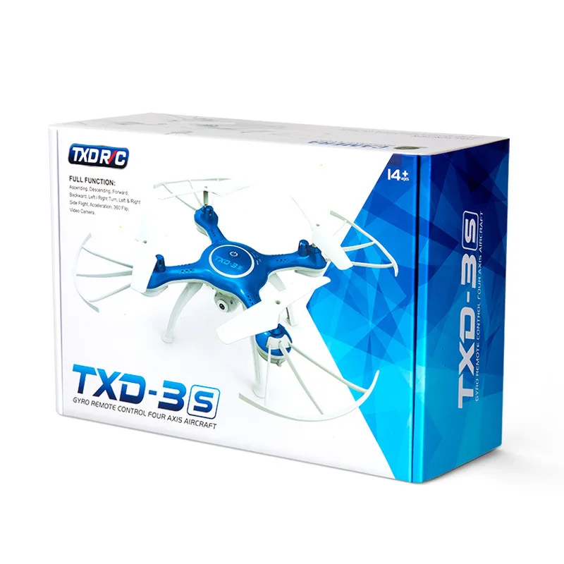 

TXD-3S HD Live Drone for Aerial Photography Four-Axis Aircraft Children Remote Control Toy Plane