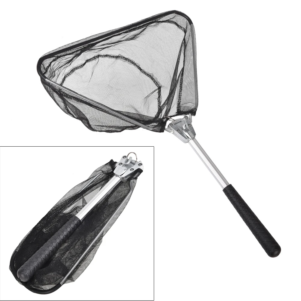 Складная рыболовная сеть длиной 50 см Выдвижная телескопическая удочка из