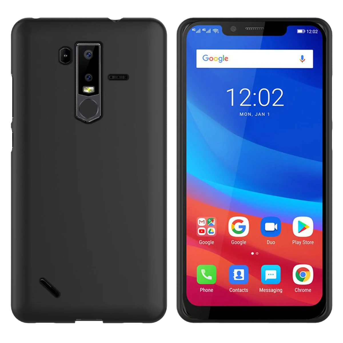 Для Ulefone Armor 6 чехол силиконовый тонкий мягкий матовый ТПУ 360 защитная задняя