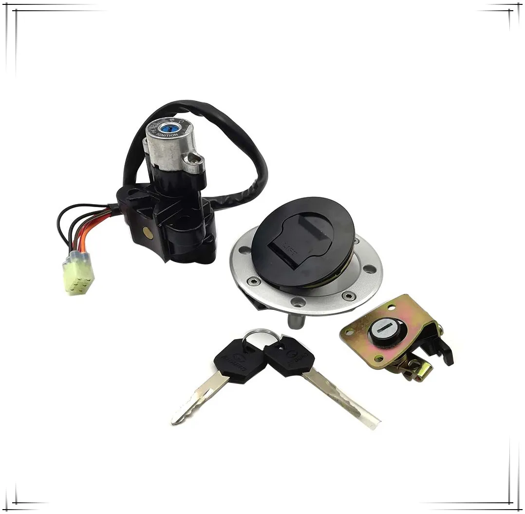 Переключатель зажигания газовый бак крышка W замок сиденья набор ключей для Suzuki