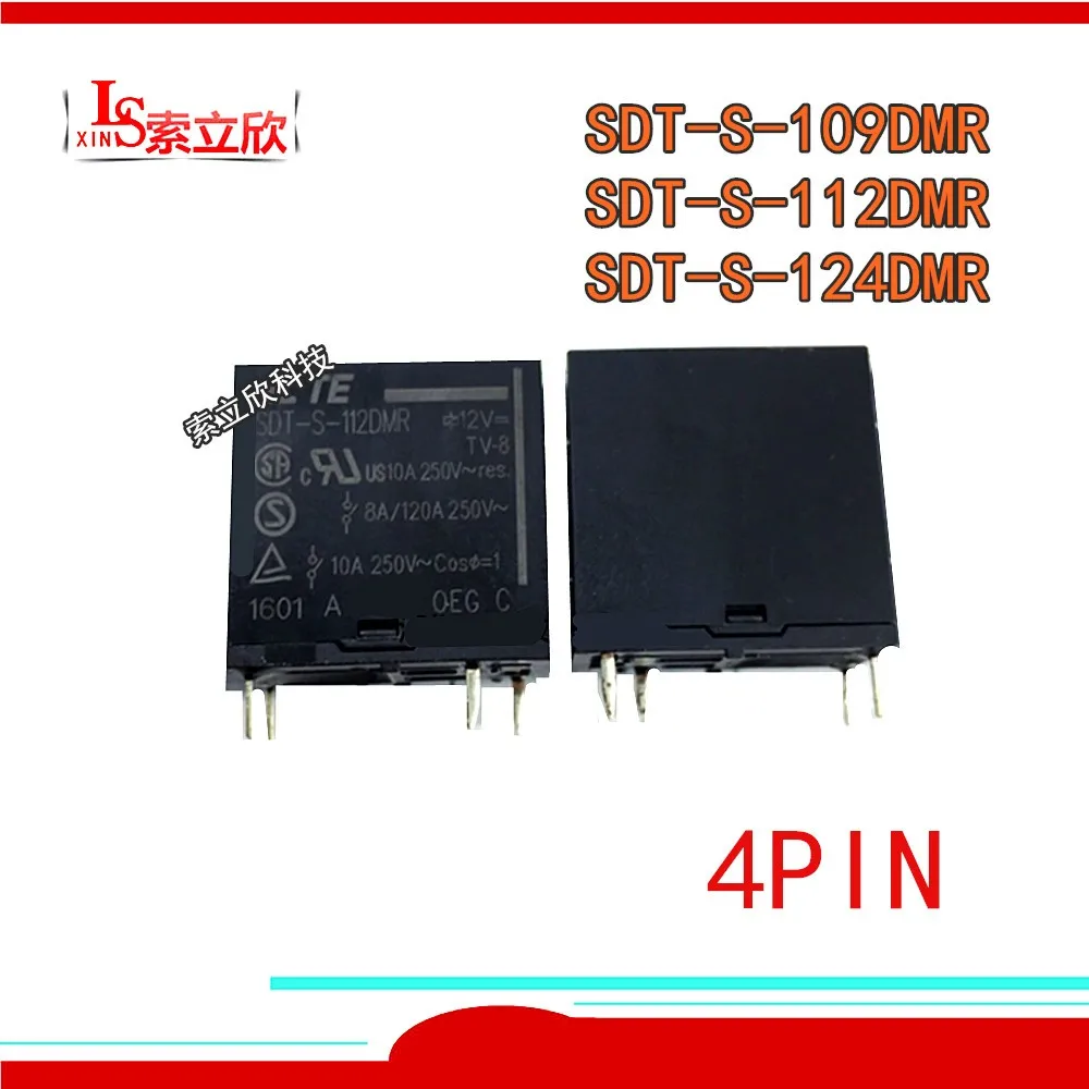 10 шт./лот 100% оригинальное новое реле Φ SDT S 124DMR 9VD 12VDC 24VDC 10A 4PIN|Реле| |