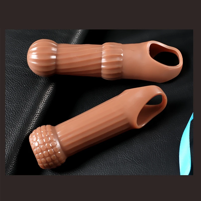 Секс-игрушки тренажер для пениса презерватив с задержкой многоразовый