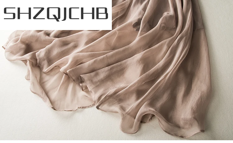 

SHZQ Summer Dress Women 100% Real Silk Dresses Elegant Sleeveless Long Vestidos Female Beach Evening Party Ropa Mujer Dresses