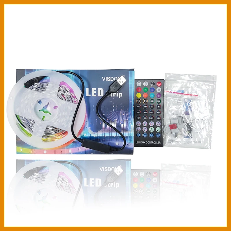5050 RGB волшебный цвет 5 в низкое напряжение светодиодный музыкальный телефон