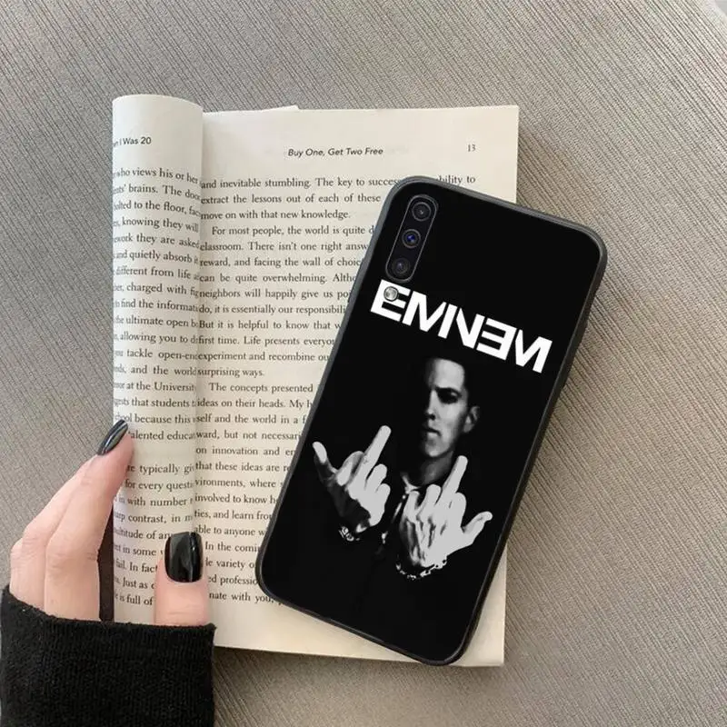 

star EMINEM cool Phone Case For Samsung galaxy S 7 8 9 10 20 edge A 6 10 20 30 50 51 70 note 10 plus
