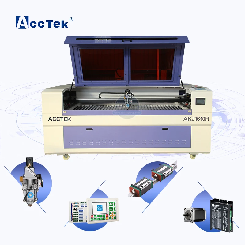 

1mm 2mm Stainless Steel Laser Cutting Machine CO2 Laser Metal Cutter With High End Cutting Head Following Up System