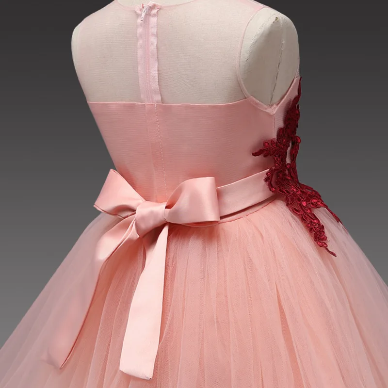 Платье принцессы для девочек кружевное платье вечерние платья дня рождения