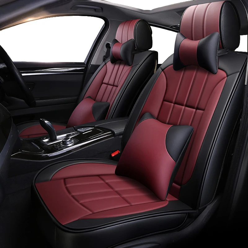 Новые роскошные кожаные чехлы на сиденья автомобиля для Hyundai tucson veloster veracruz verna