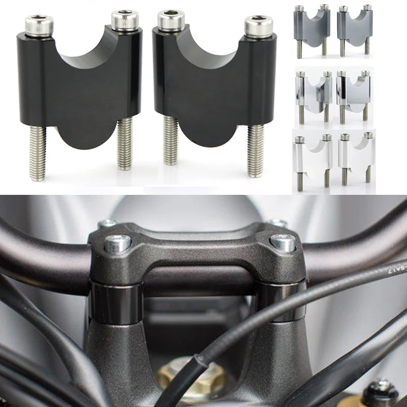 Для KTM Duke 690 790 1290 Super 28 мм 1 1/8 &quotрукоятка стоянок крепление Riser CNC Заготовка Алюминий|Руль велосипеда| |