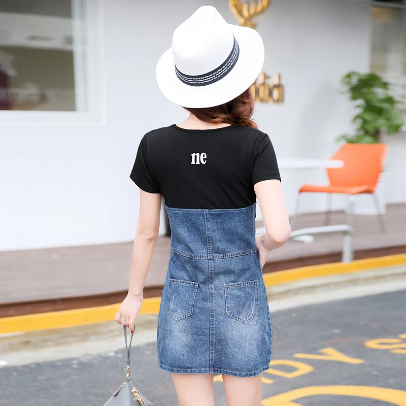Women's Summer Casual Denim Dresses Newest Fashion Vestidos Female Elegant Party Dress Ladies Office Clothing LWL450 | Женская