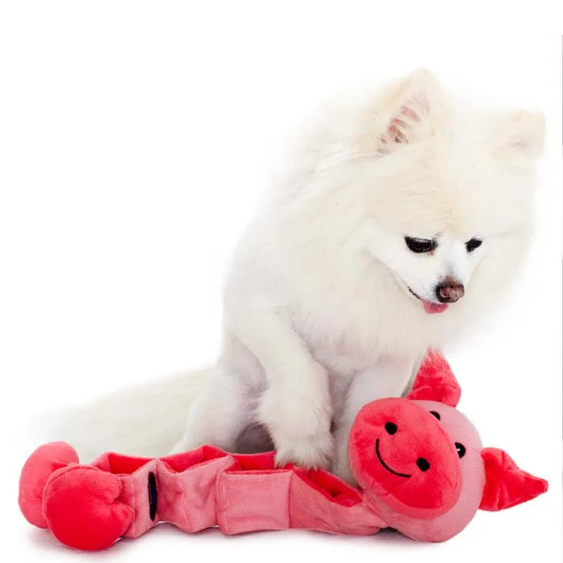 Милая плюшевая сопровождающая собака Интерактивная Гибкая игрушка для собаки