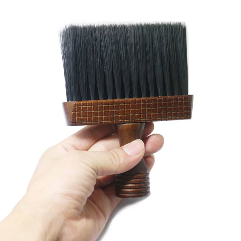 

2Pcs Soft Hair Dust Brush Neck Face Duster Barber Hair Sweeping Brush for Salon Hair Cutting Cleaning Brush Tools