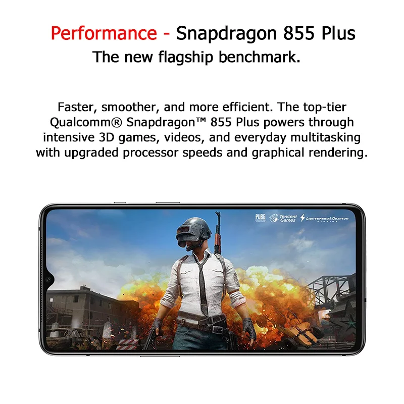 Смартфон OnePlus 7T с глобальной ПЗУ 8 ГБ 256 Восьмиядерный процессор Snapdragon 855 Plus 90 Гц