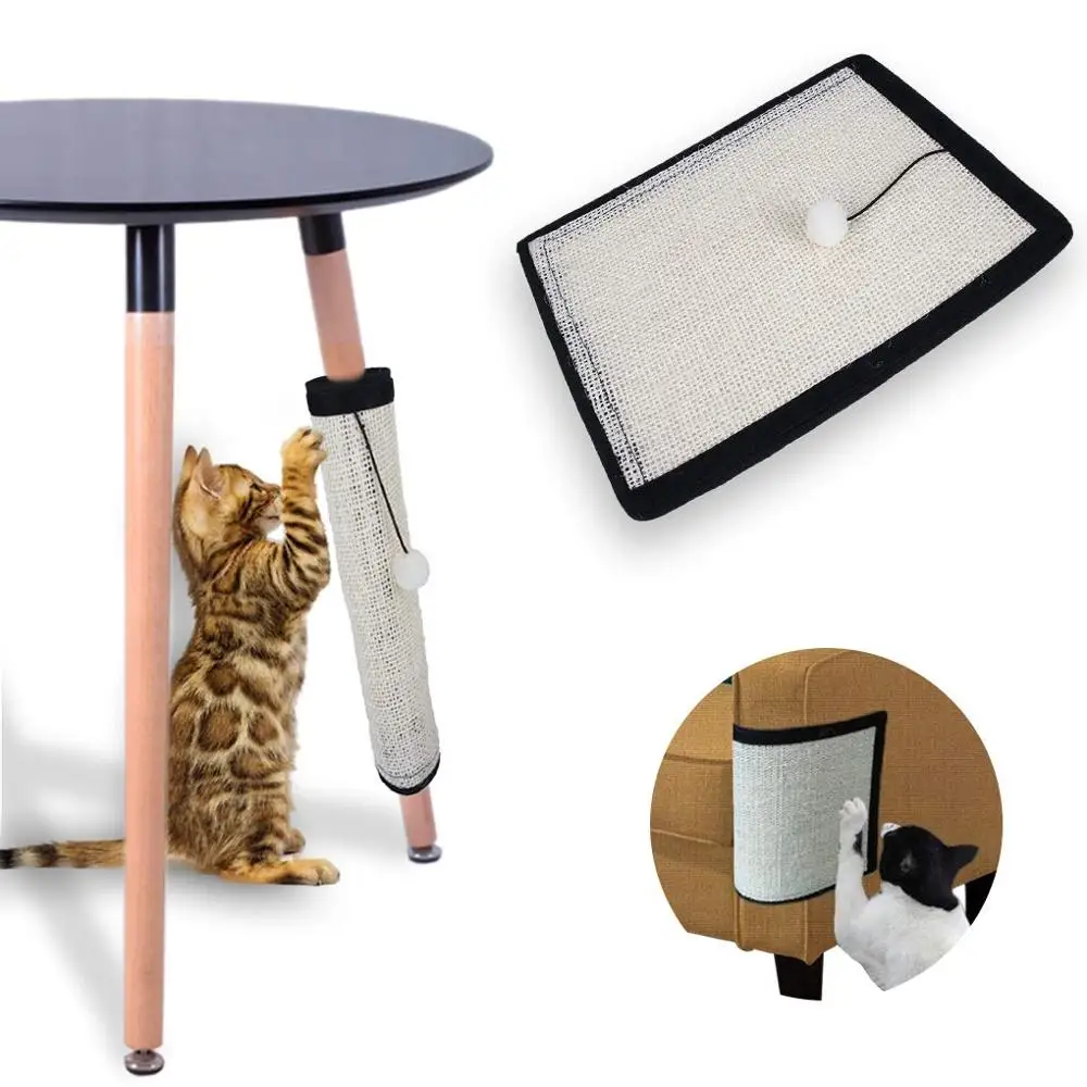 Кошка Когтеточка для кошек коврик натуральная ткань из сизаля диван щит