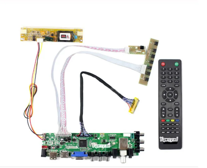 3663 цифровой сигнал DVB-C DVB-T2 DVB-T комплект для N184H4-L01 N184H4-L02 N184H4-L03 N184H4-L04 плата