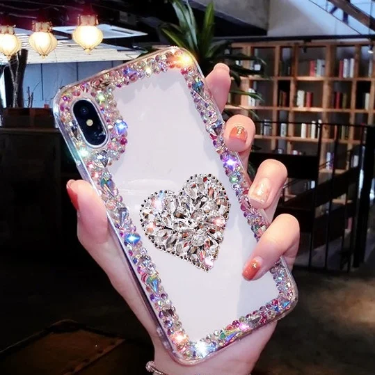 

Sunjolly for Apple iPhone 12 Pro Max Case iPhone 11 Pro Max X Xs Xs Max 8 7 6 5 Plus Phone Case Diamond Cover iPhone 12 coque
