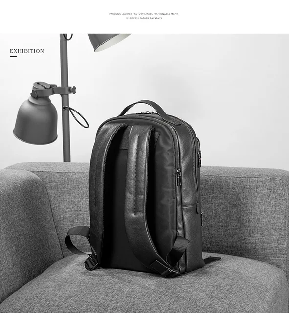 Mochila Para Portatil Mochila Hombre Trabajo Mochila De Piel