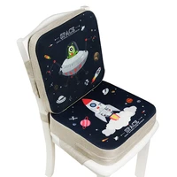 portable children increased chair pad soft baby children dining cushion adjustable removable chair booster cushion pram chairpad