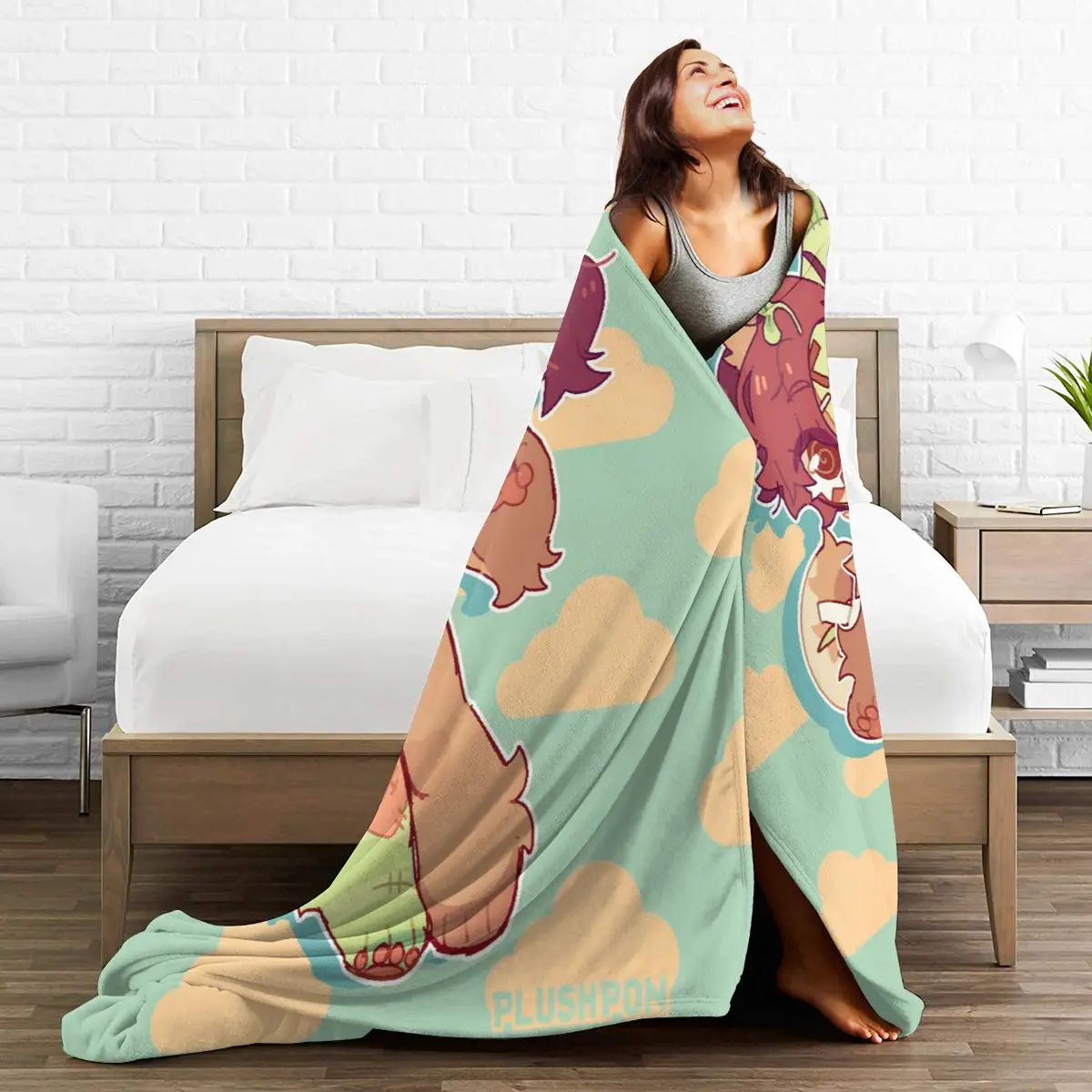 

Ultra Soft Sofa Blanket Cover Blanket Cartoon Cartoon Bedding Flannel plied Sofa Bedroom Decor for Children and Adults 278477596