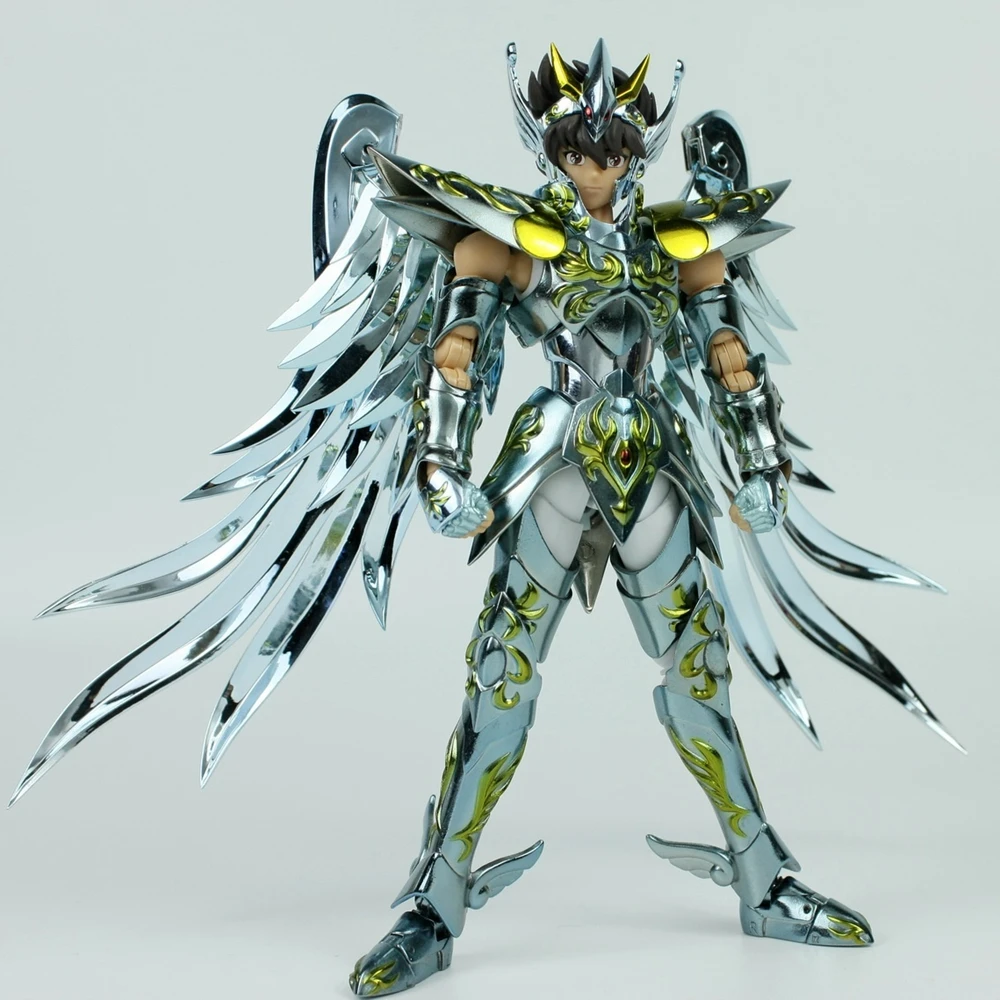 В наличии фирменные великолепные игрушки EX бронзовая фигурка Святого Пегаса Seiya