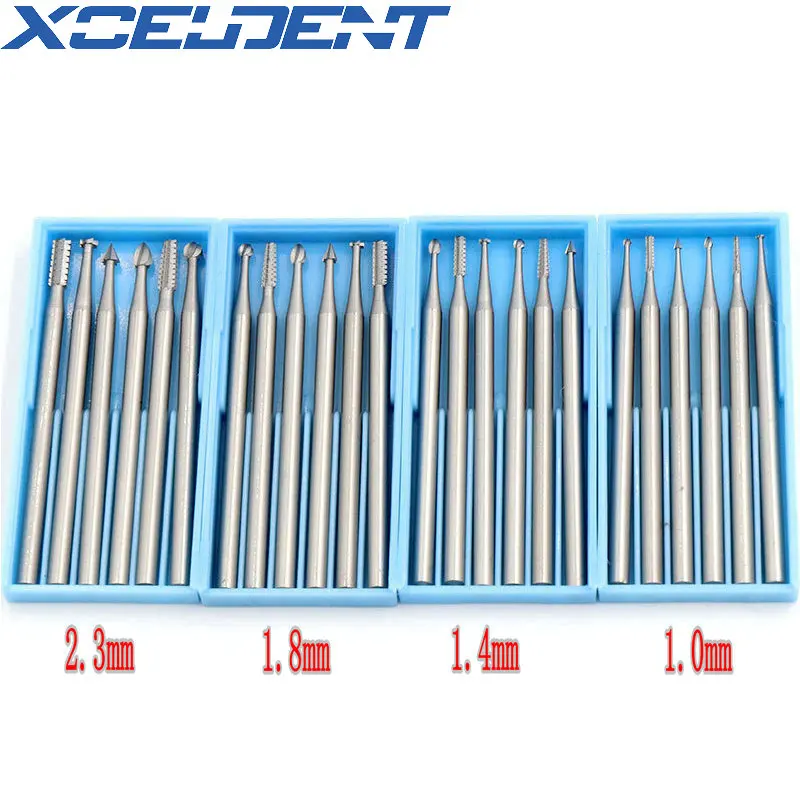 6 шт. стоматологические боры из карбида вольфрама диаметр хвостовика 2 35 мм 1 0/1 4/1