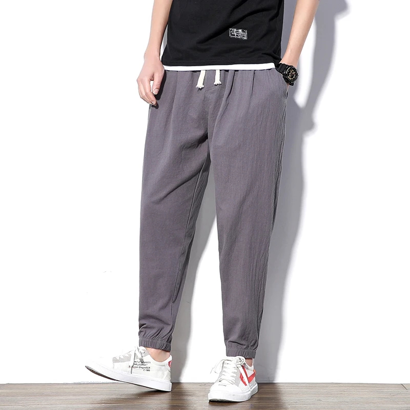 

Casual Streetwear Pant Black Autumn Army Green Hip Hop Fitness Military Japan Straight Trousers Men Fashion Joggers Harem Pants