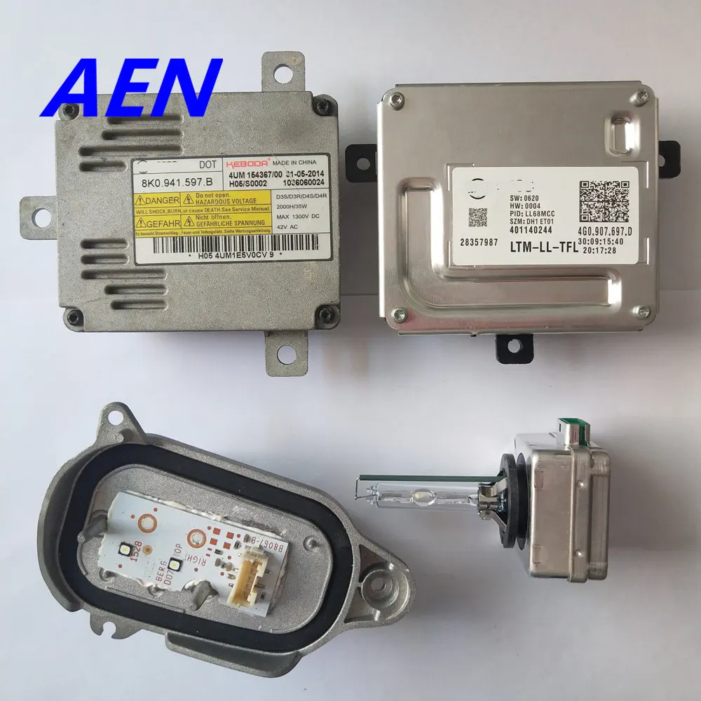 OEM 4G0907697D для Audi Q5 светодиодный DRL дневные ходовые модули 8R0941475B HID балласт комплект блок управления компьютер 8K0941597B 8R0941476B