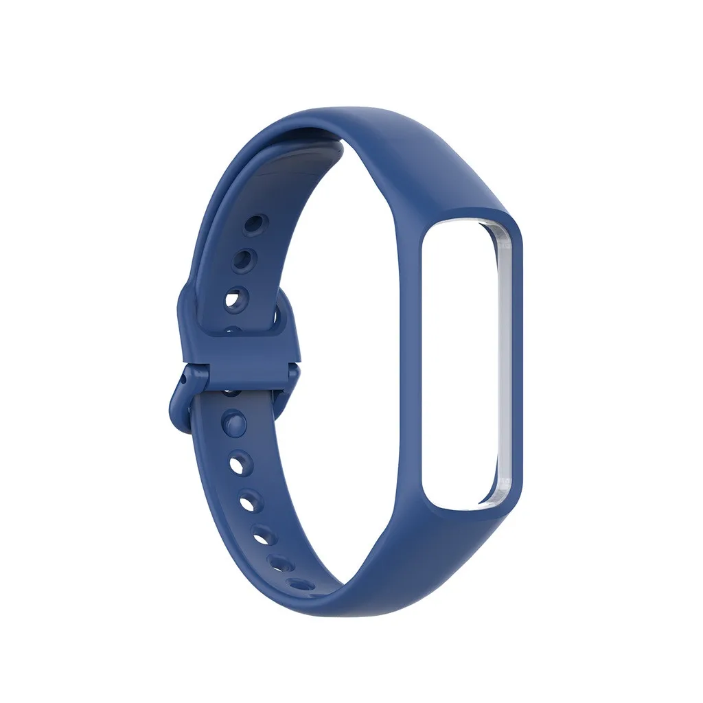 Новый силиконовый сменный ремешок для часов запястья совместимый с Samsung Galaxy Fit