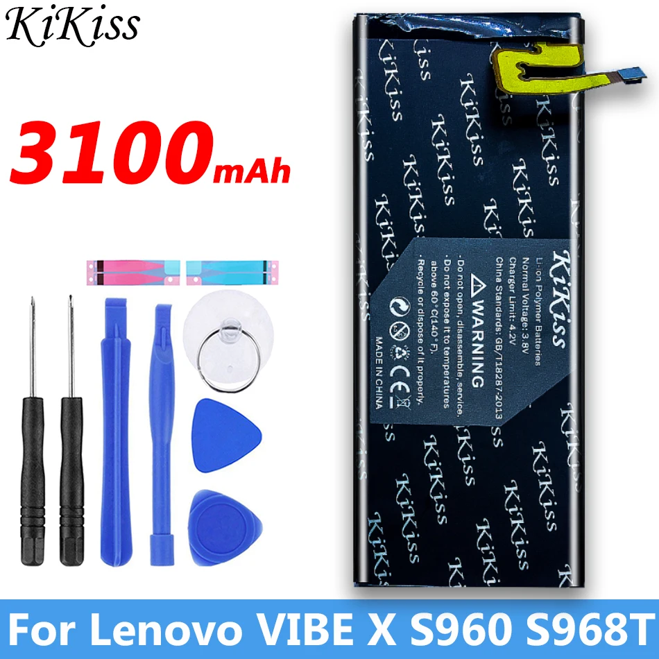Сменный аккумулятор BL215 на 3100 мА · ч для Lenovo VIBE X S960 S968T отличного качества с