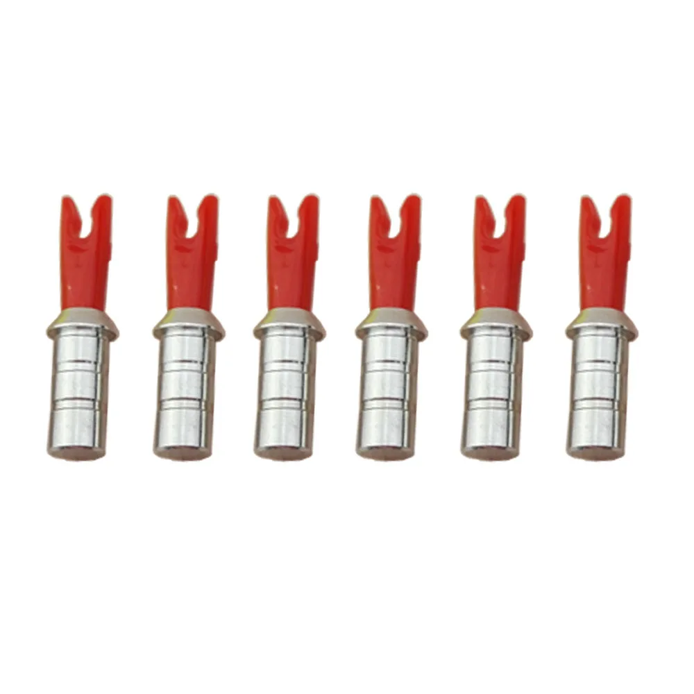 50 шт./лот стрелы для стрельбы из лука алюминиевый штифт и 4 2 мм 6 0 ID стрела вал