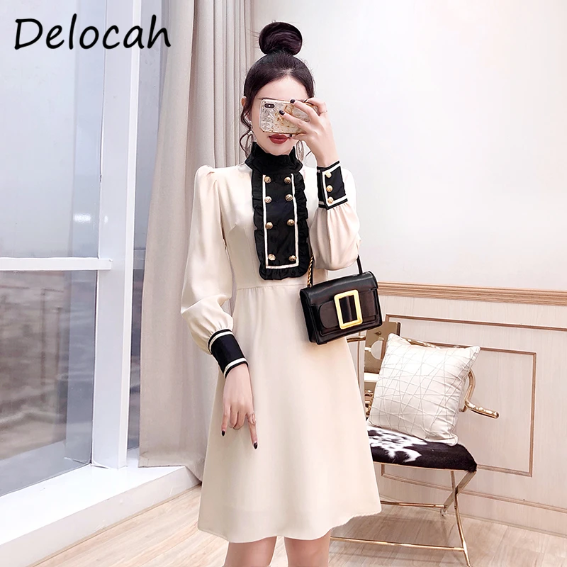 

Платье-трапеция женское, с оборками, рукавами-фонариками, летнее, 2021