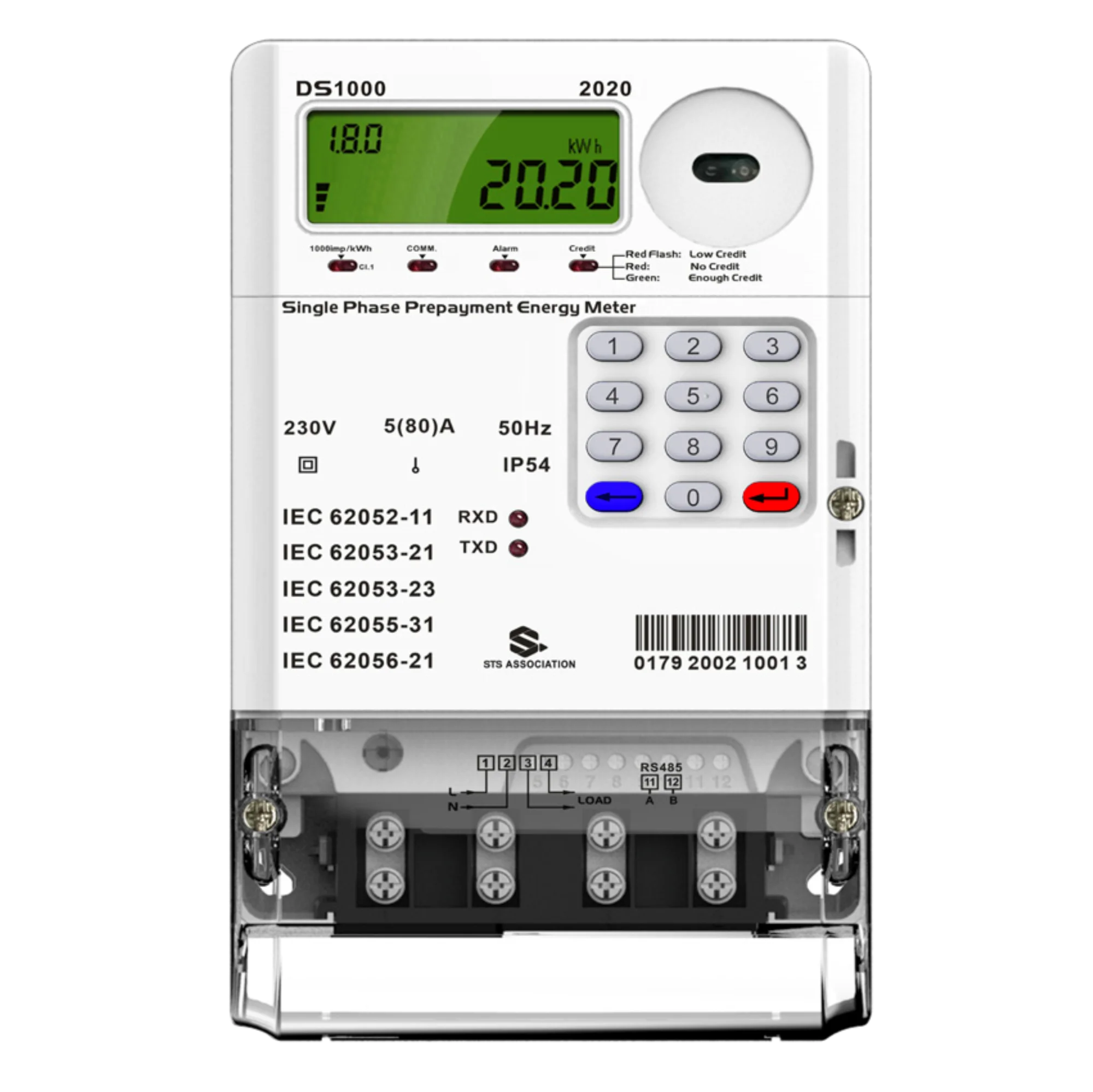 

keypad prepayment meter