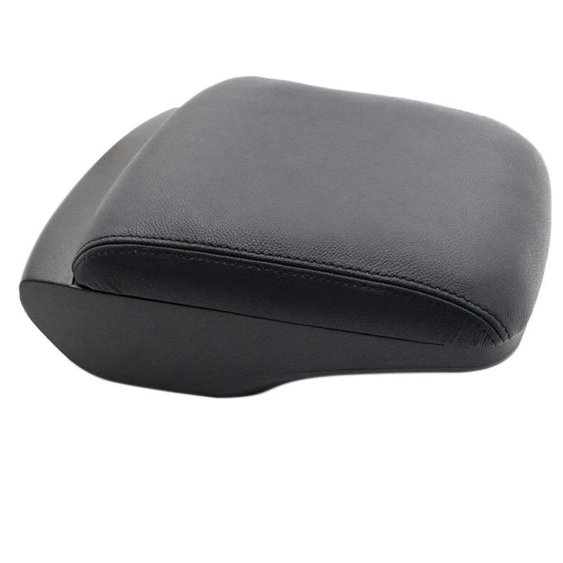 

Center Console Armrest Cover Adjustable Leather Armrest Box Pad for Nissan Terra Navara NP300 D23 2015-2019