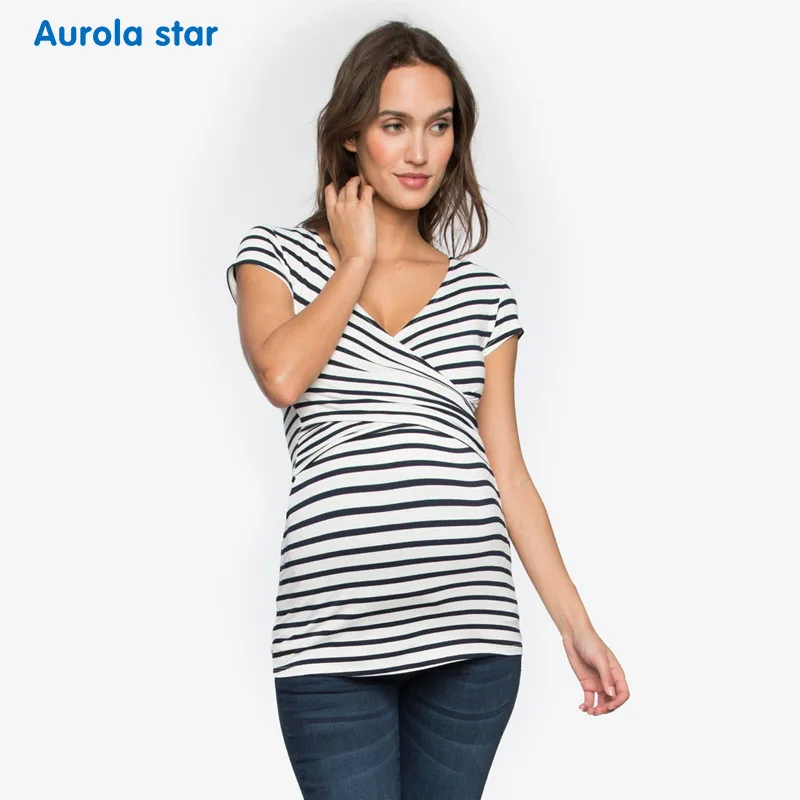 Блузка для беременных Топ кормящих матерей летняя красная блузка без рукавов